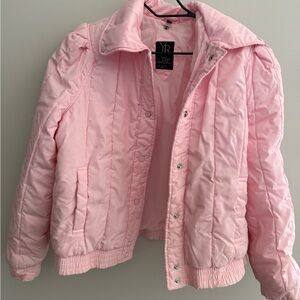 Vintage YR Pink Quilted Jacket